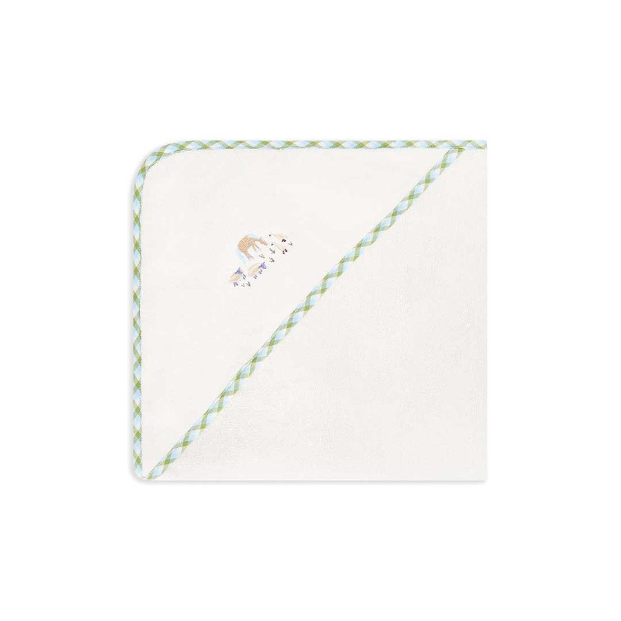 Avery Row Hooded Baby Towel - Little Farm-Bath Towels-Little Farm- | Natural Baby Shower