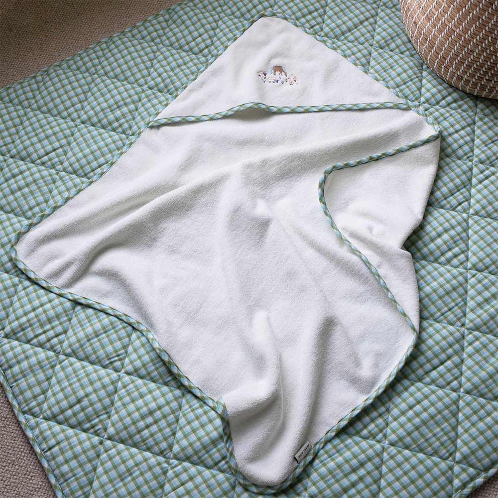 Avery Row Hooded Baby Towel - Little Farm-Bath Towels-Little Farm- | Natural Baby Shower
