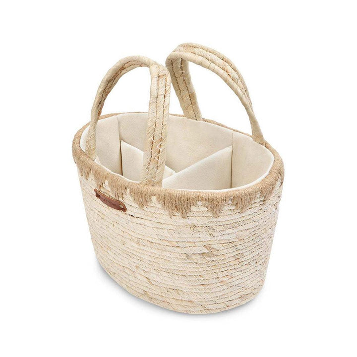 Avery Row Maize Nappy Caddy-Nappy Laundry + Storage- | Natural Baby Shower
