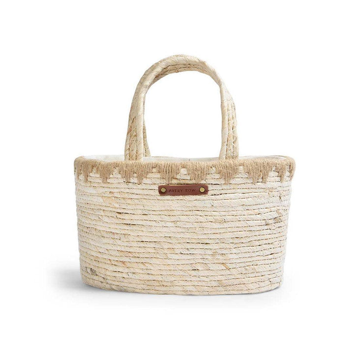 Avery Row Maize Nappy Caddy-Nappy Laundry + Storage- | Natural Baby Shower