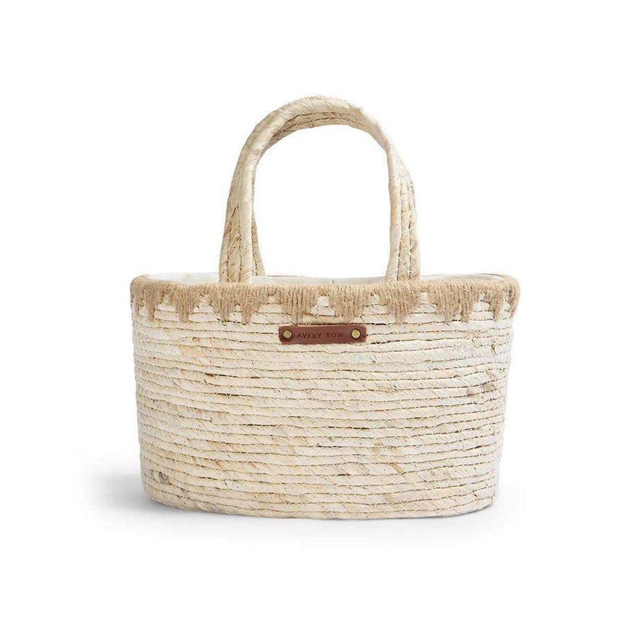 Avery Row Maize Nappy Caddy-Nappy Laundry + Storage- | Natural Baby Shower