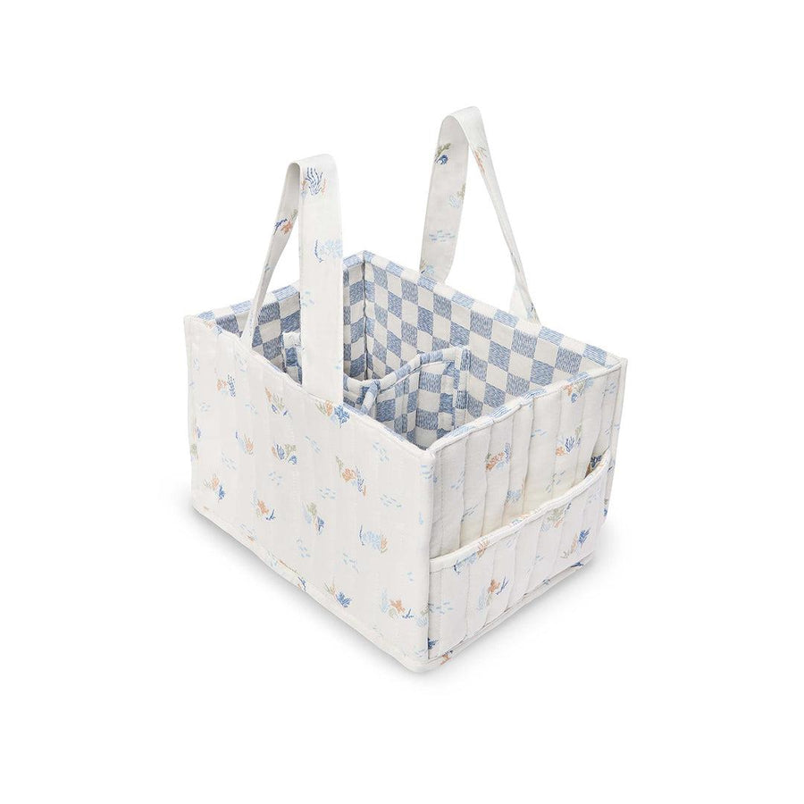 Avery Row Nappy Caddy - Coastline-Nappy Laundry + Storage-Coastline- | Natural Baby Shower