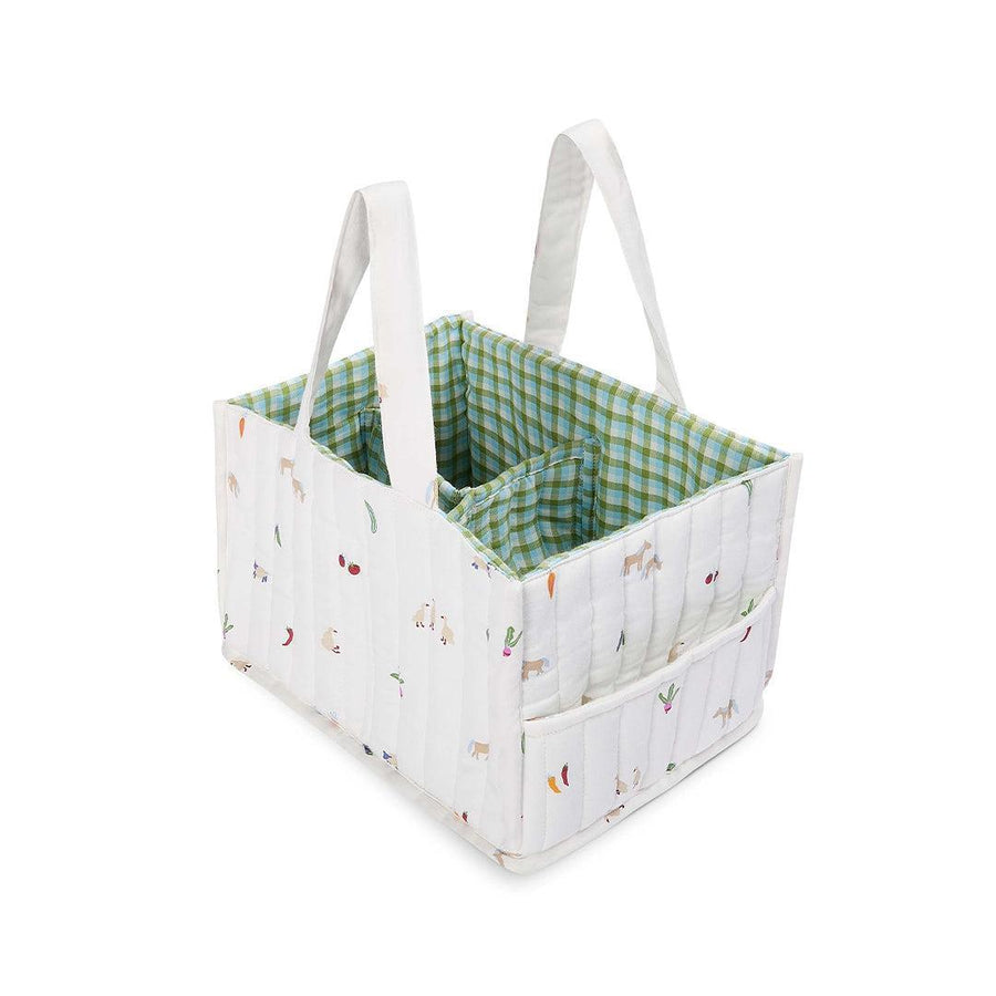 Avery Row Nappy Caddy - Little Farm-Nappy Laundry + Storage-Little Farm- | Natural Baby Shower