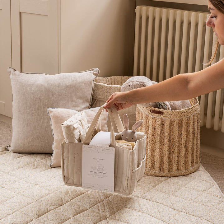 Avery Row New Baby Essentials Gift Set - Chamomile-Clothing Sets-Chamomile-One Size | Natural Baby Shower