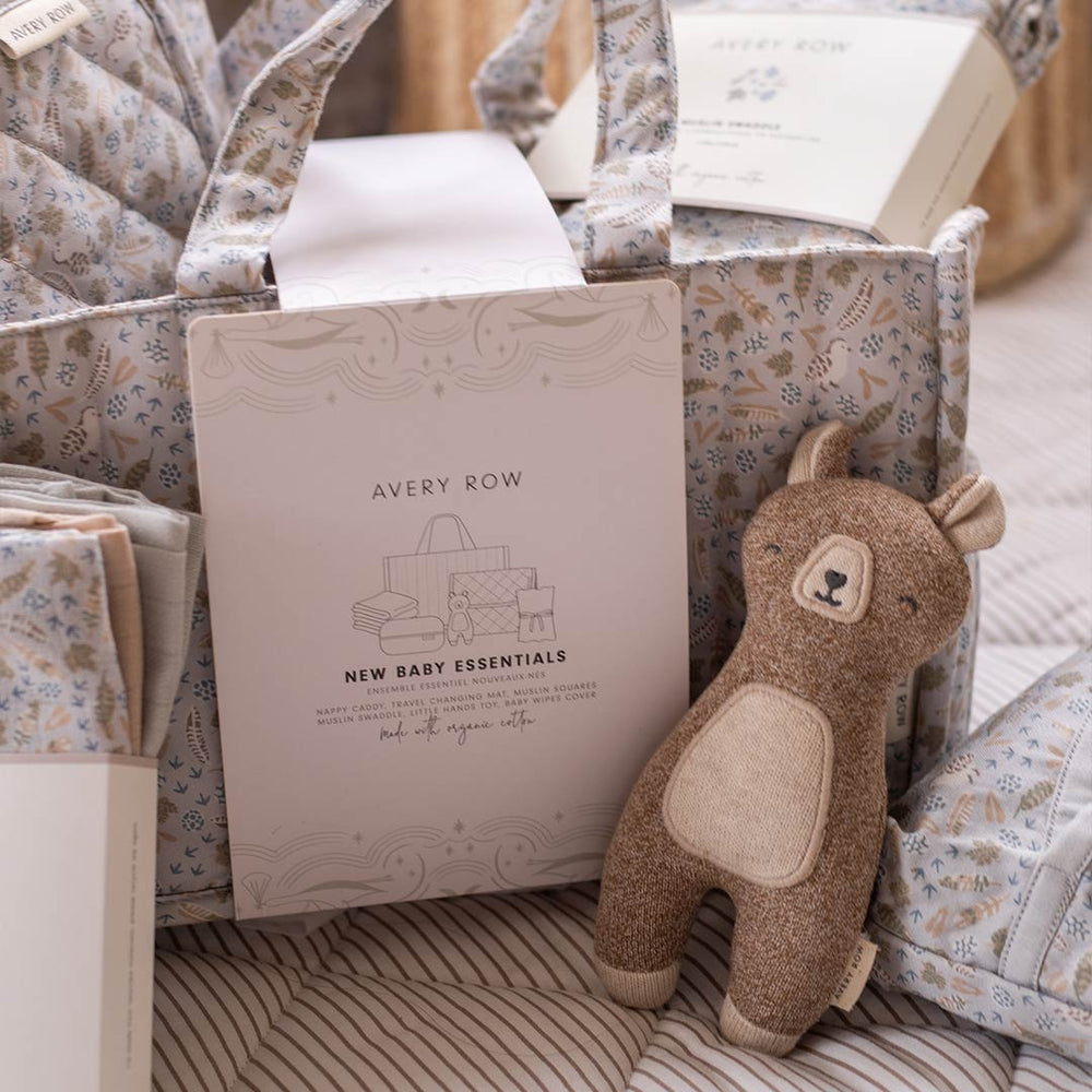 Avery Row New Baby Essentials Gift Set - Nature Trail-Clothing Sets-Nature Trail-One Size | Natural Baby Shower