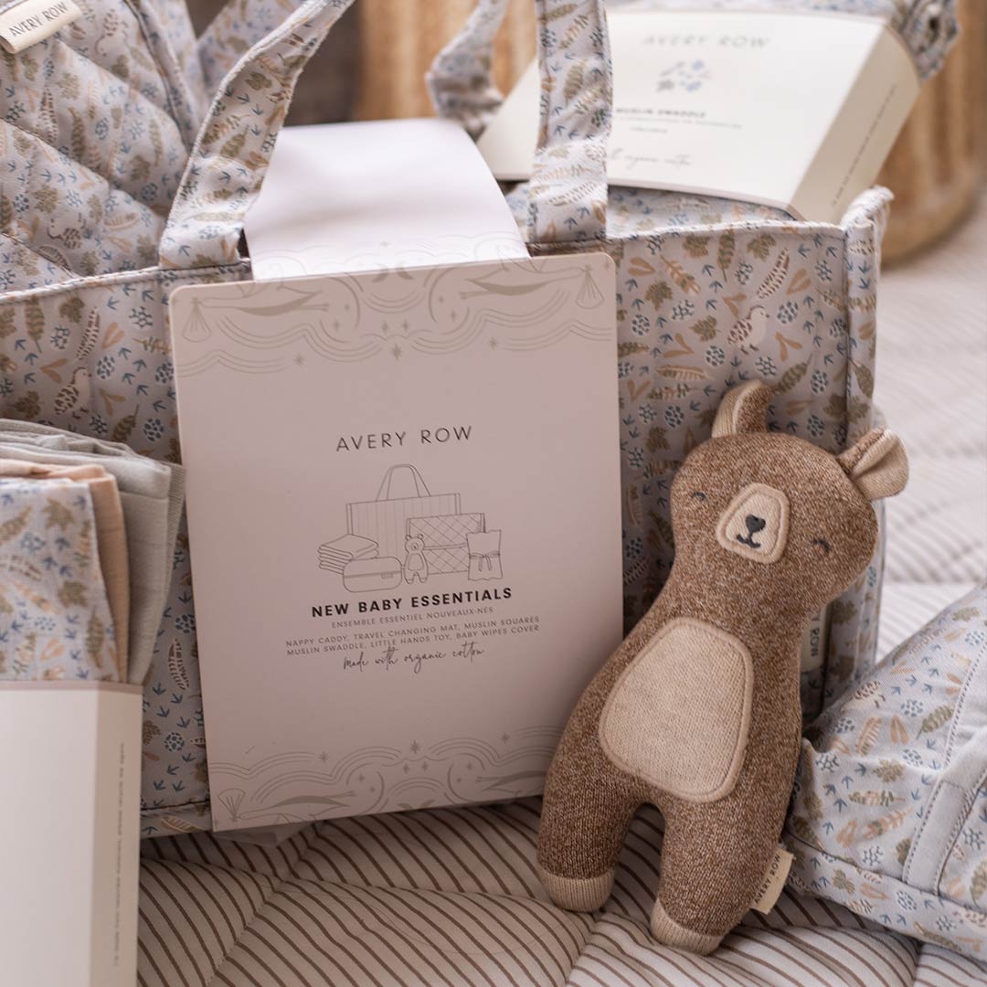 Avery Row New Baby Essentials Gift Set - Nature Trail-Clothing Sets-Nature Trail-One Size | Natural Baby Shower