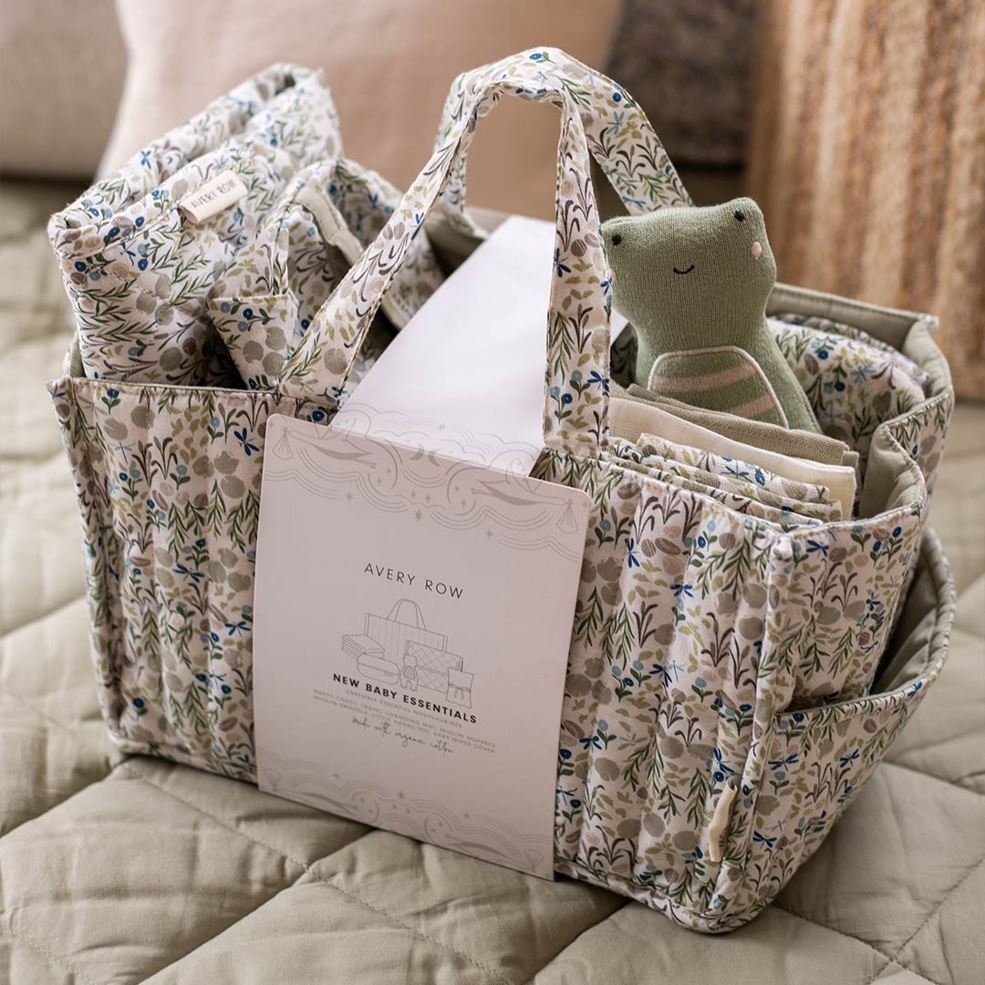 Avery Row New Baby Essentials Gift Set - Riverbank-Clothing Sets-Riverbank-One Size | Natural Baby Shower