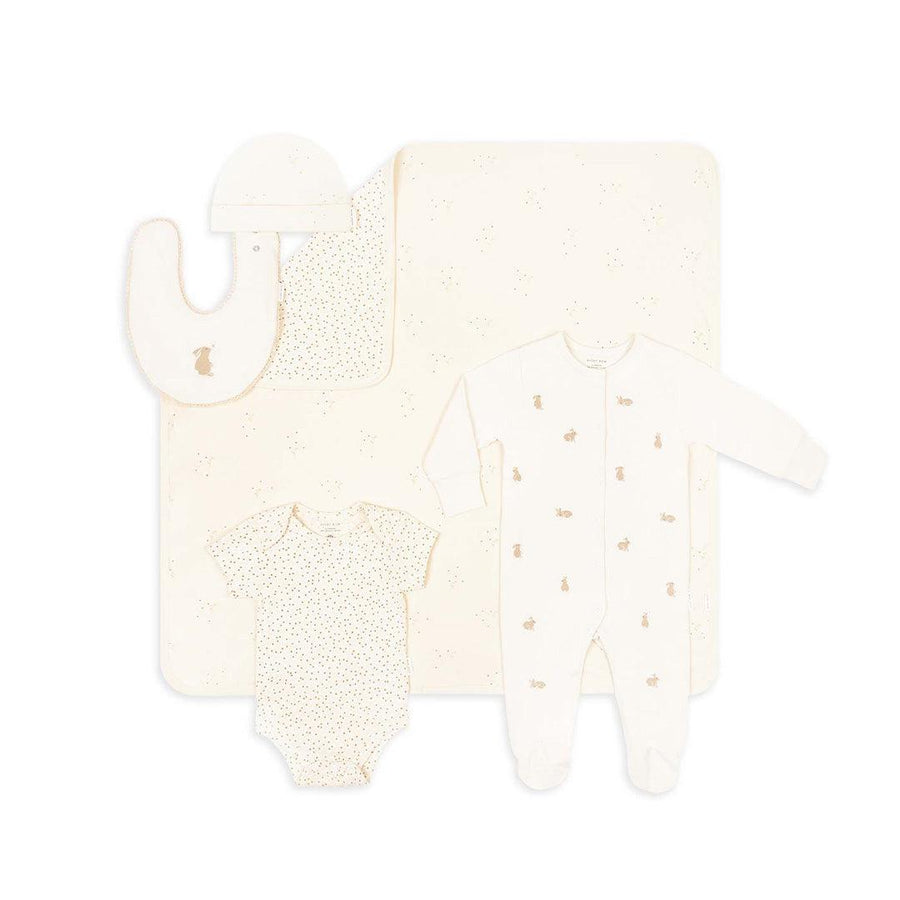 Avery Row New Baby Starter Set - Daisy Meadow - Bunny-Clothing Sets-Daisy Meadow - Bunny-One Size | Natural Baby Shower