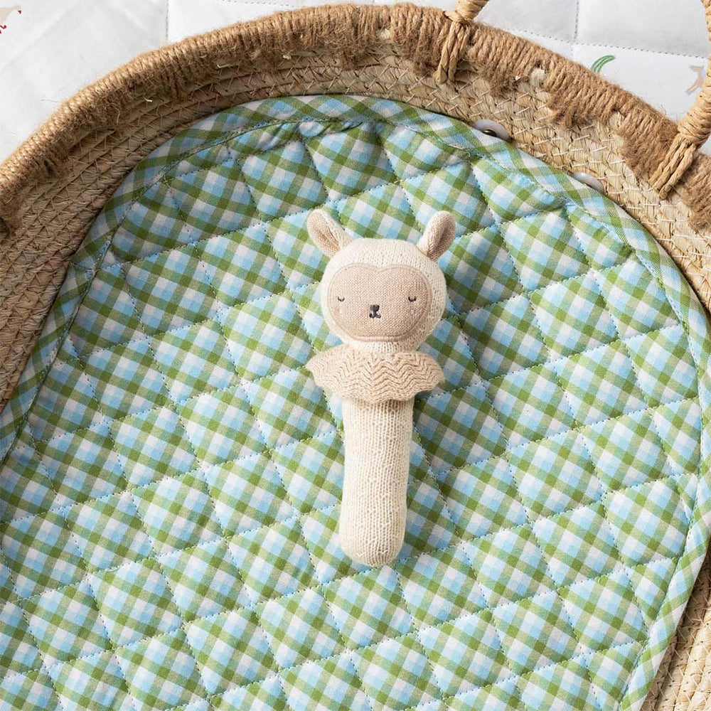 Avery Row Rattle - Sleepy Sheep-Rattles-Sleepy Sheep- | Natural Baby Shower