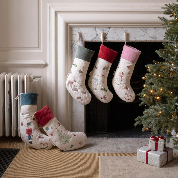 Avery Row Christmas Stocking - Polar Bear-Seasonal Decorations- | Natural Baby Shower