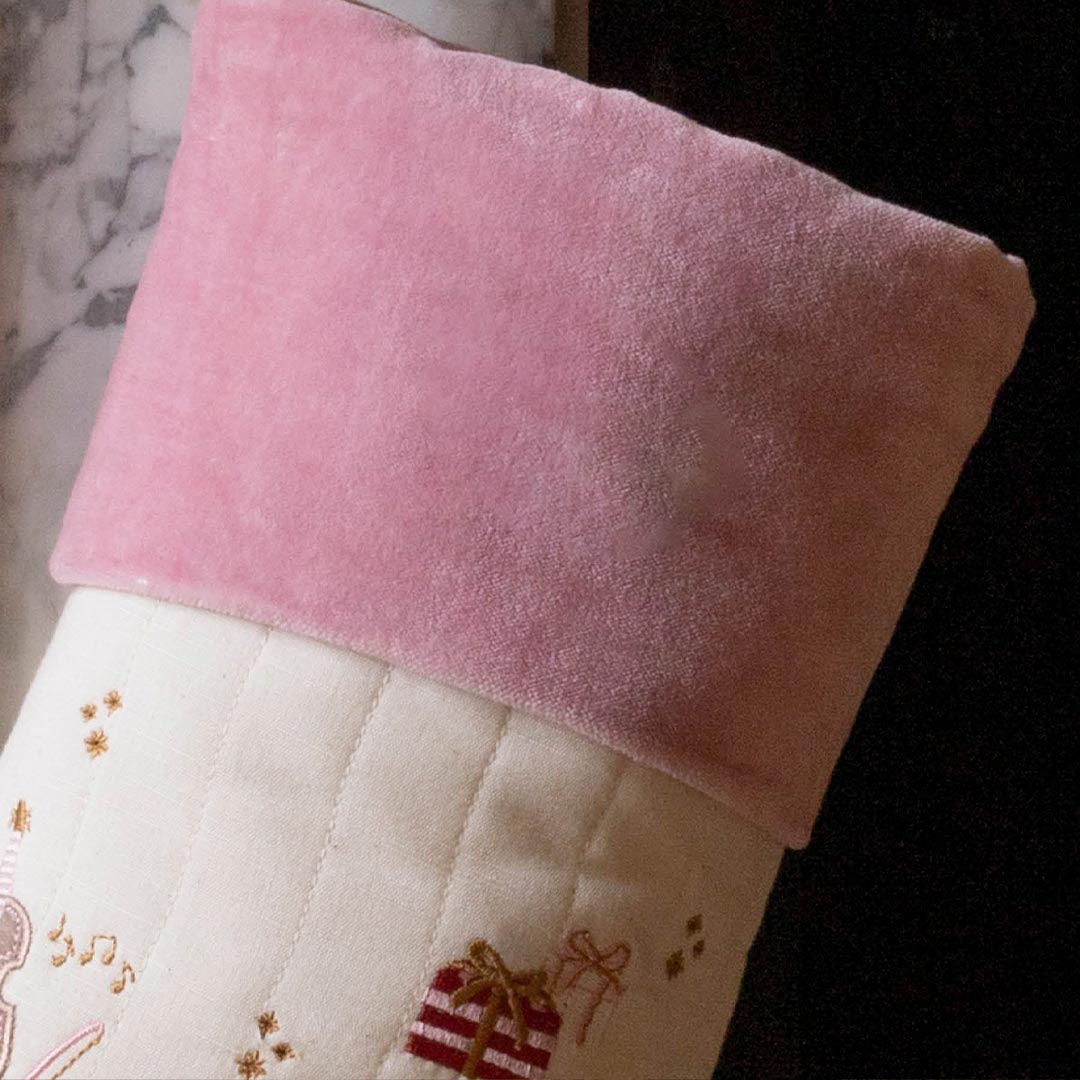 Avery Row Christmas Stocking - Sugar Plum Fairy-Seasonal Decorations- | Natural Baby Shower
