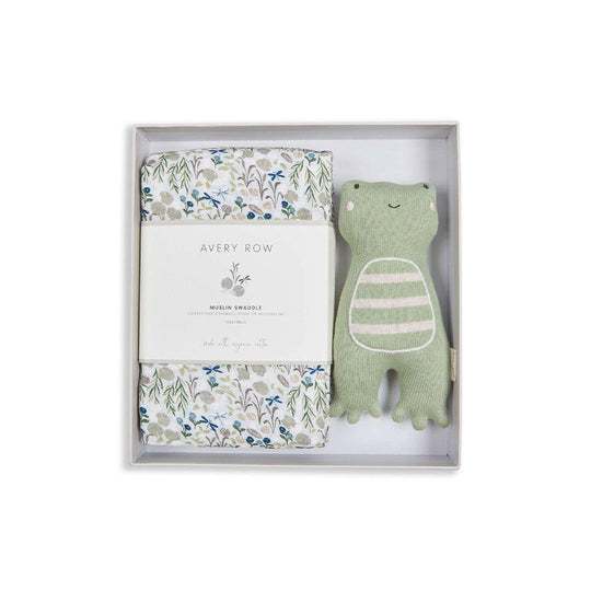 Avery Row Swaddle & Cuddle Gift Set - Riverbank-Swaddling Wraps-Riverbank-One Size | Natural Baby Shower