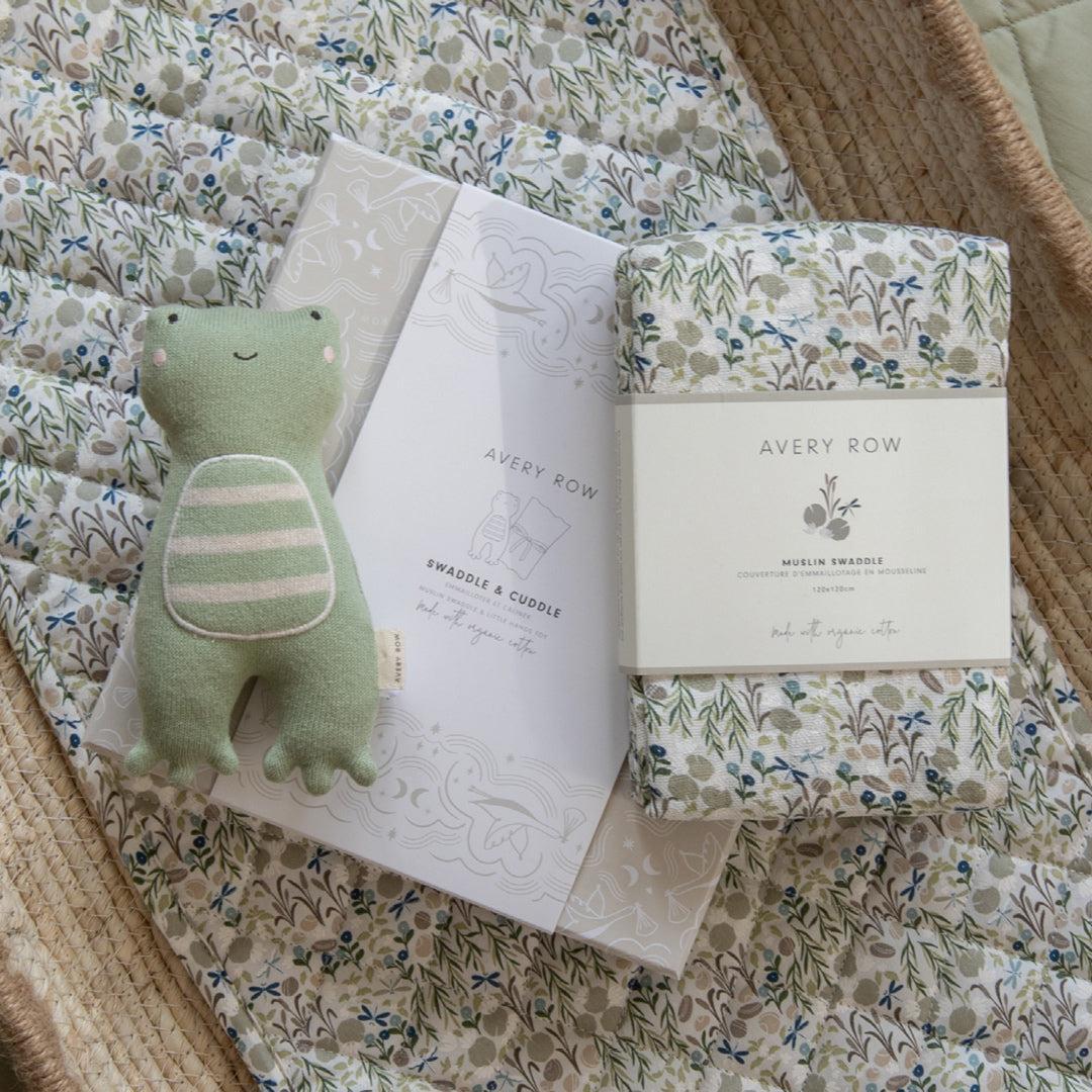 Avery Row Swaddle & Cuddle Gift Set - Riverbank-Swaddling Wraps-Riverbank-One Size | Natural Baby Shower