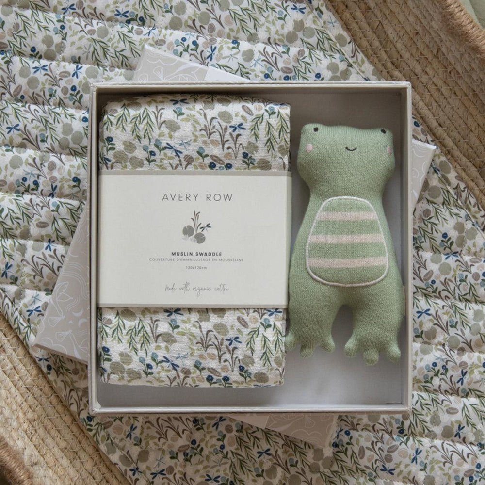 Avery Row Swaddle & Cuddle Gift Set - Riverbank-Swaddling Wraps-Riverbank-One Size | Natural Baby Shower