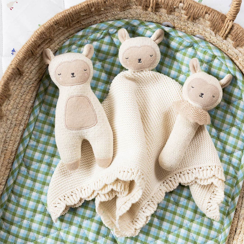 Avery Row Cuddle Cloth - Sleepy Sheep-Comforters-Sleepy Sheep- | Natural Baby Shower