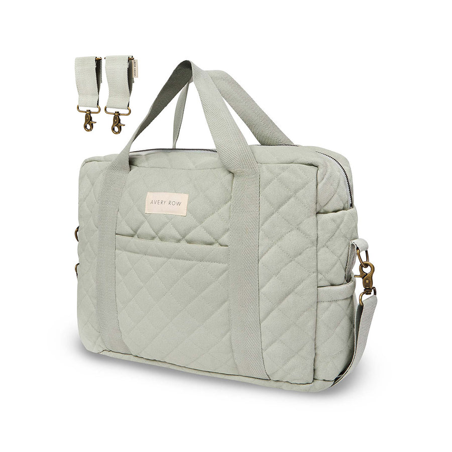 Avery Row Changing Bag - Sage-Changing Bags-Sage- | Natural Baby Shower