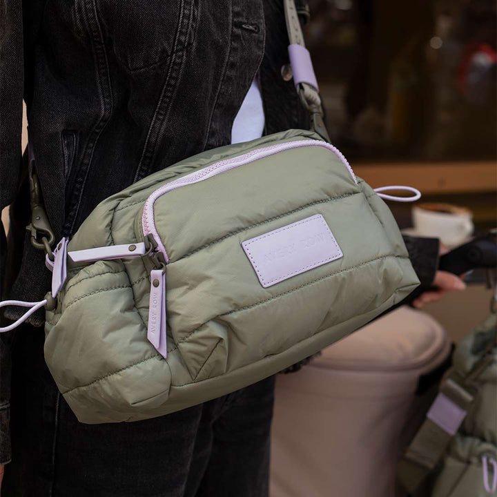 Avery Row Pram Organiser Bag - Olive Green-Mini Bags-Olive Green- | Natural Baby Shower