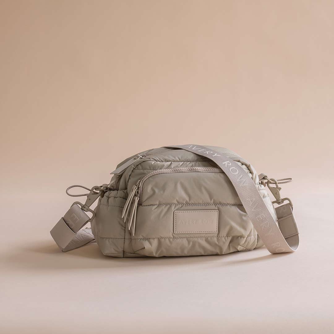 Avery Row Pram Organiser Bag - Oyster-Mini Bags-Oyster- | Natural Baby Shower
