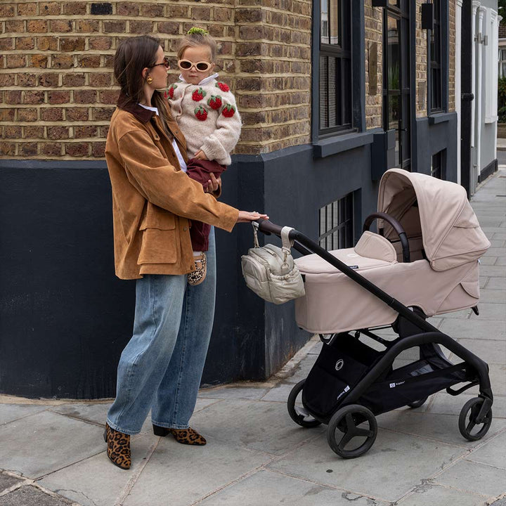 Avery Row Pram Organiser Bag - Oyster-Mini Bags-Oyster- | Natural Baby Shower