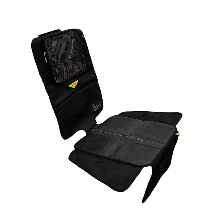 Axkid Car Seat Protector: Premium 3-in-1 Rear-Facing - Black-Car Seat Protectors-Black- | Natural Baby Shower