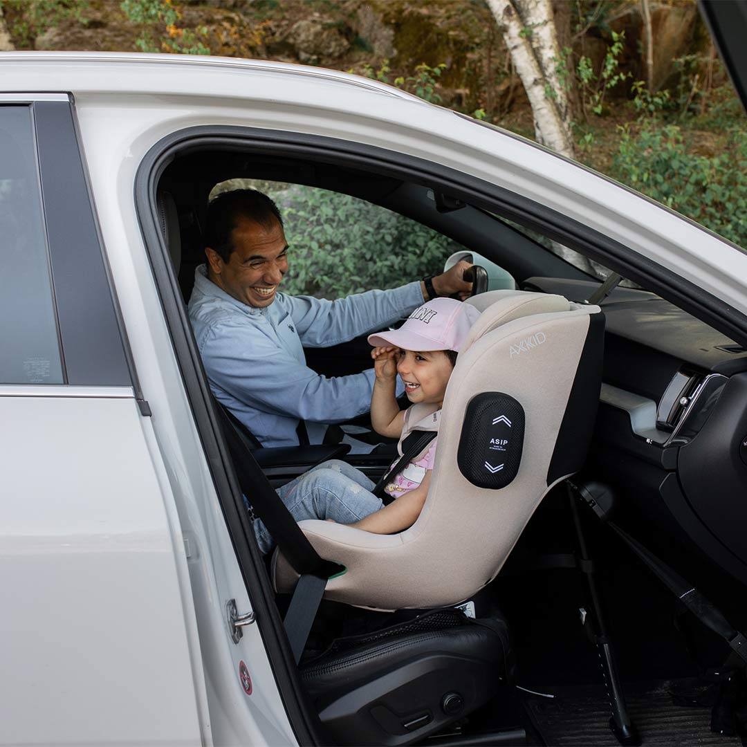 Axkid Minikid 4 Car Seat - Brick Melange-Car Seats-Brick Melange- | Natural Baby Shower