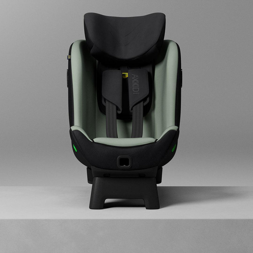 Axkid Minikid 4 Pro - Nordic Bloom Green-Car Seats-Arctic Mist Grey- | Natural Baby Shower