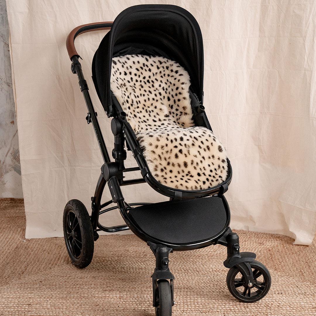 Baa Baby Buggy Style Liner - Leopard Print-Seat Liners-Leopard Print- | Natural Baby Shower