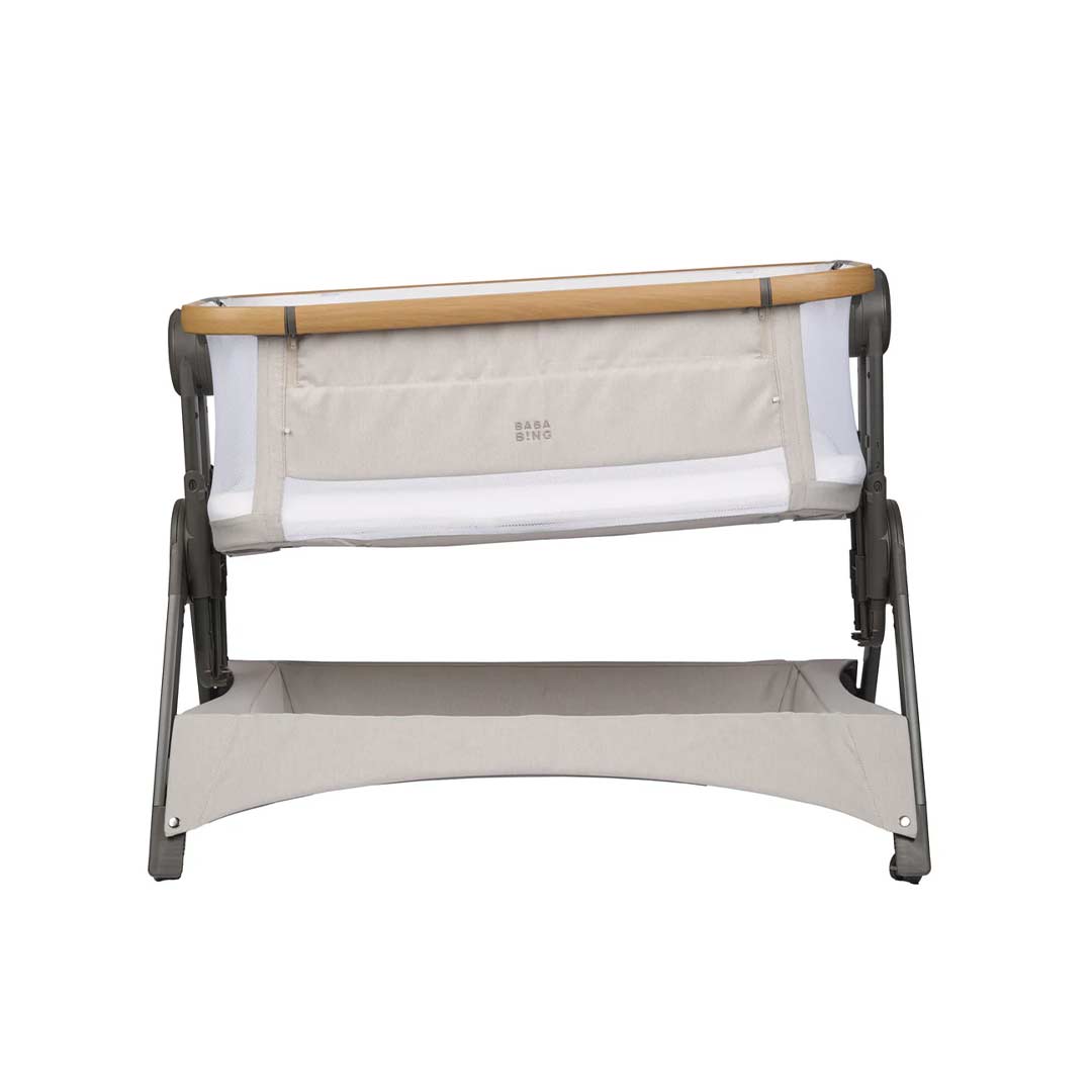 Bababing Bedside And Travel Cot - Beige-Bedside Cribs-Beige- | Natural Baby Shower