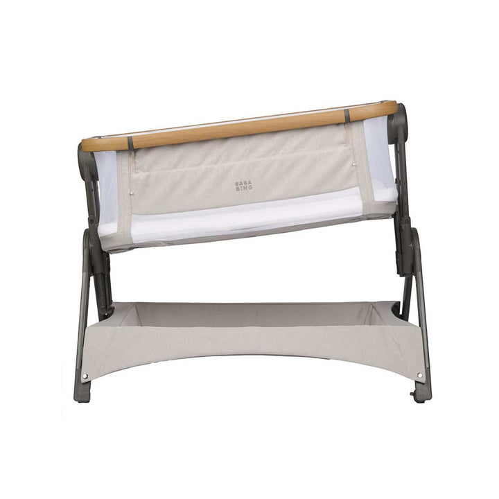 Bababing Bedside And Travel Cot - Beige-Bedside Cribs-Beige- | Natural Baby Shower