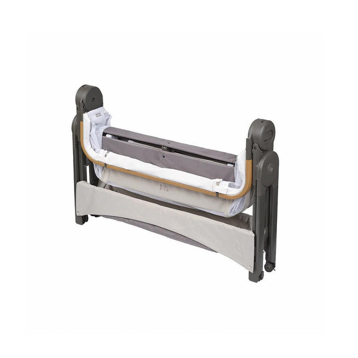 Bababing Bedside And Travel Cot - Beige-Bedside Cribs-Beige- | Natural Baby Shower
