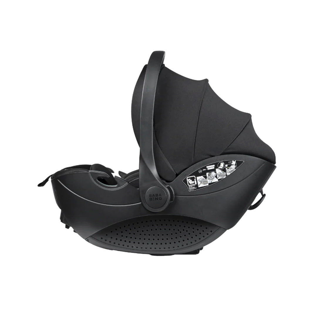 Bababing Hera Verto Spin Carseat & Base - Black-Car Seats-Black- | Natural Baby Shower