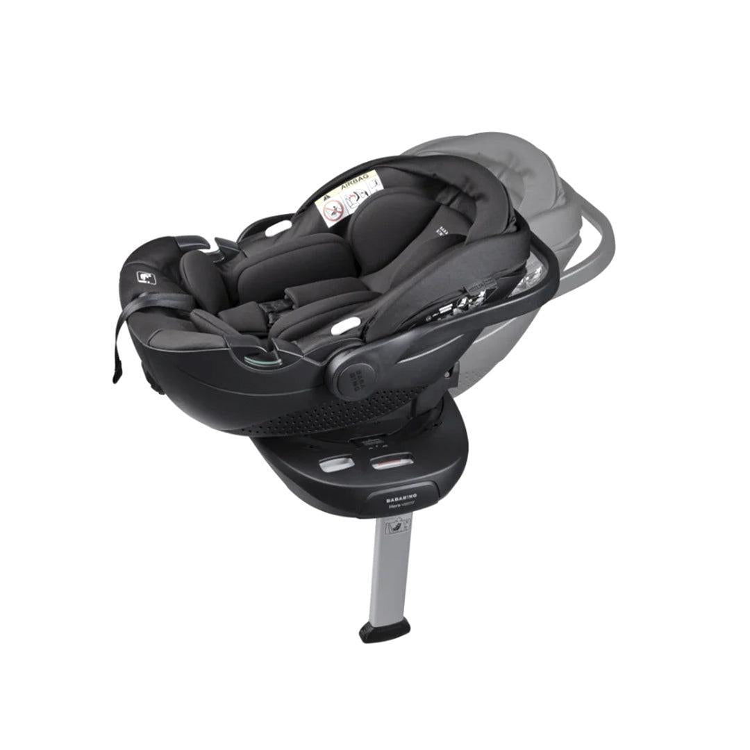 Bababing Hera Verto Spin Carseat & Base - Black-Car Seats-Black- | Natural Baby Shower