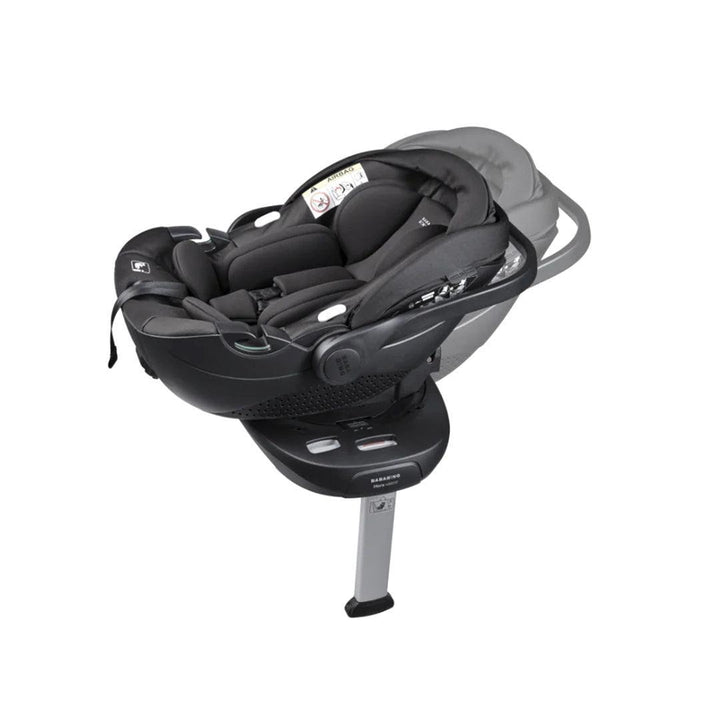 Bababing Hera Verto Spin Carseat & Base - Black-Car Seats-Black- | Natural Baby Shower
