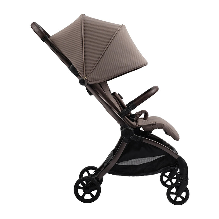 Bababing Imi Compact Auto Fold Stroller - Mink-Strollers-Mink- | Natural Baby Shower