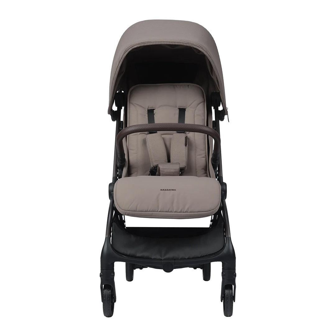 Bababing Imi Compact Auto Fold Stroller - Mink-Strollers-Mink- | Natural Baby Shower