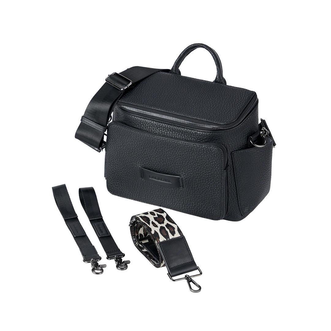 Bababing Isla Cross Body Changing Bag/ Stroller Organiser - Black-Changing Bags-Black- | Natural Baby Shower