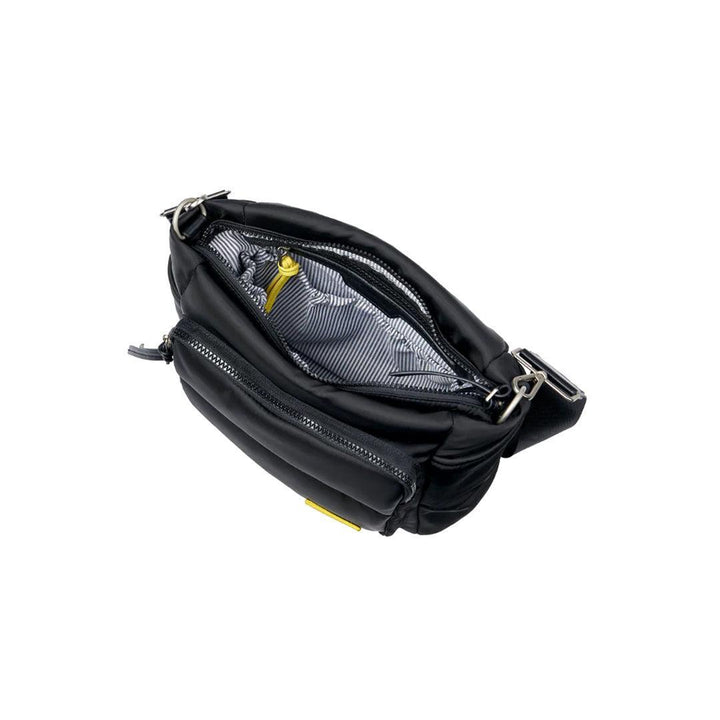 Bababing Joey Cross Body Changing Bag/ Stroller Organiser - Black-Changing Bags-Black- | Natural Baby Shower