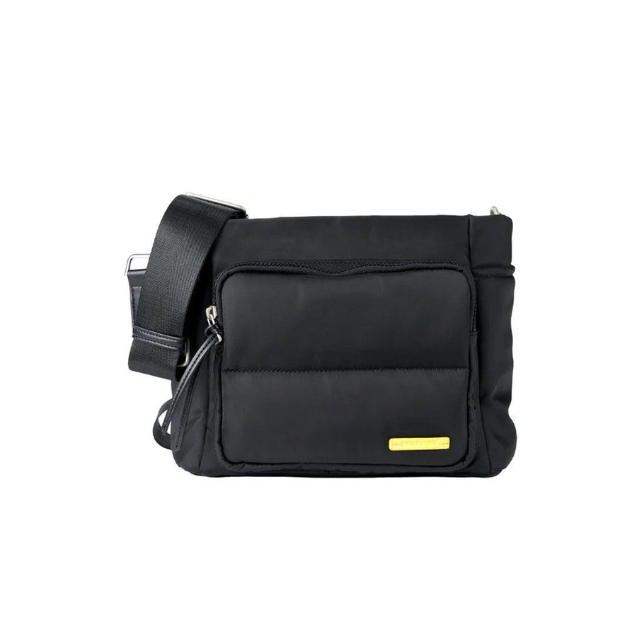 Bababing Joey Cross Body Changing Bag/ Stroller Organiser - Black-Changing Bags-Black- | Natural Baby Shower