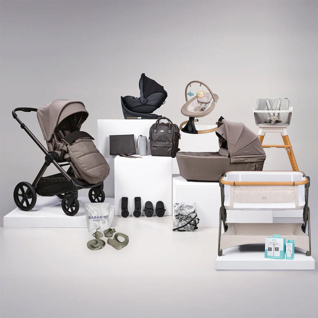 Bababing Raffi MKII 18 Piece Travel, Home & Feeding Bundle-Travel Systems-Duck Egg- | Natural Baby Shower