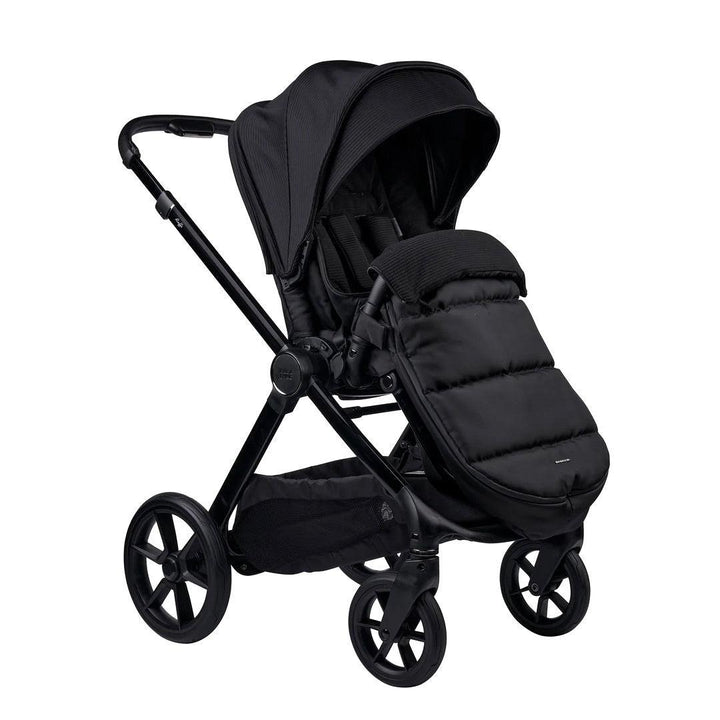Bababing Raffi MKII Pushchair & Carrycot - Satin Black-Stroller Bundles-Satin Black- | Natural Baby Shower
