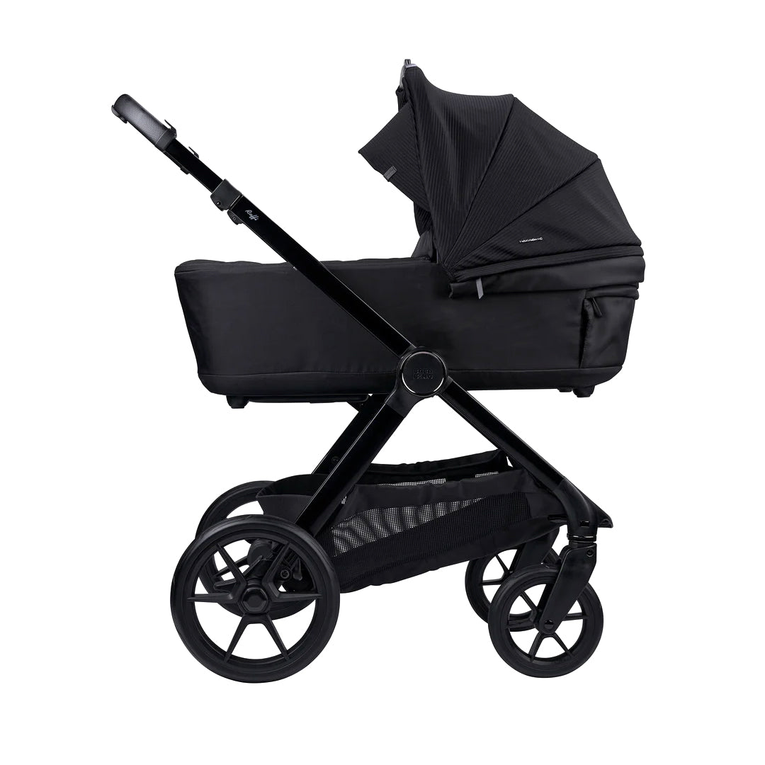 Bababing Raffi MKII Pushchair & Carrycot - Satin Black-Stroller Bundles-Satin Black- | Natural Baby Shower