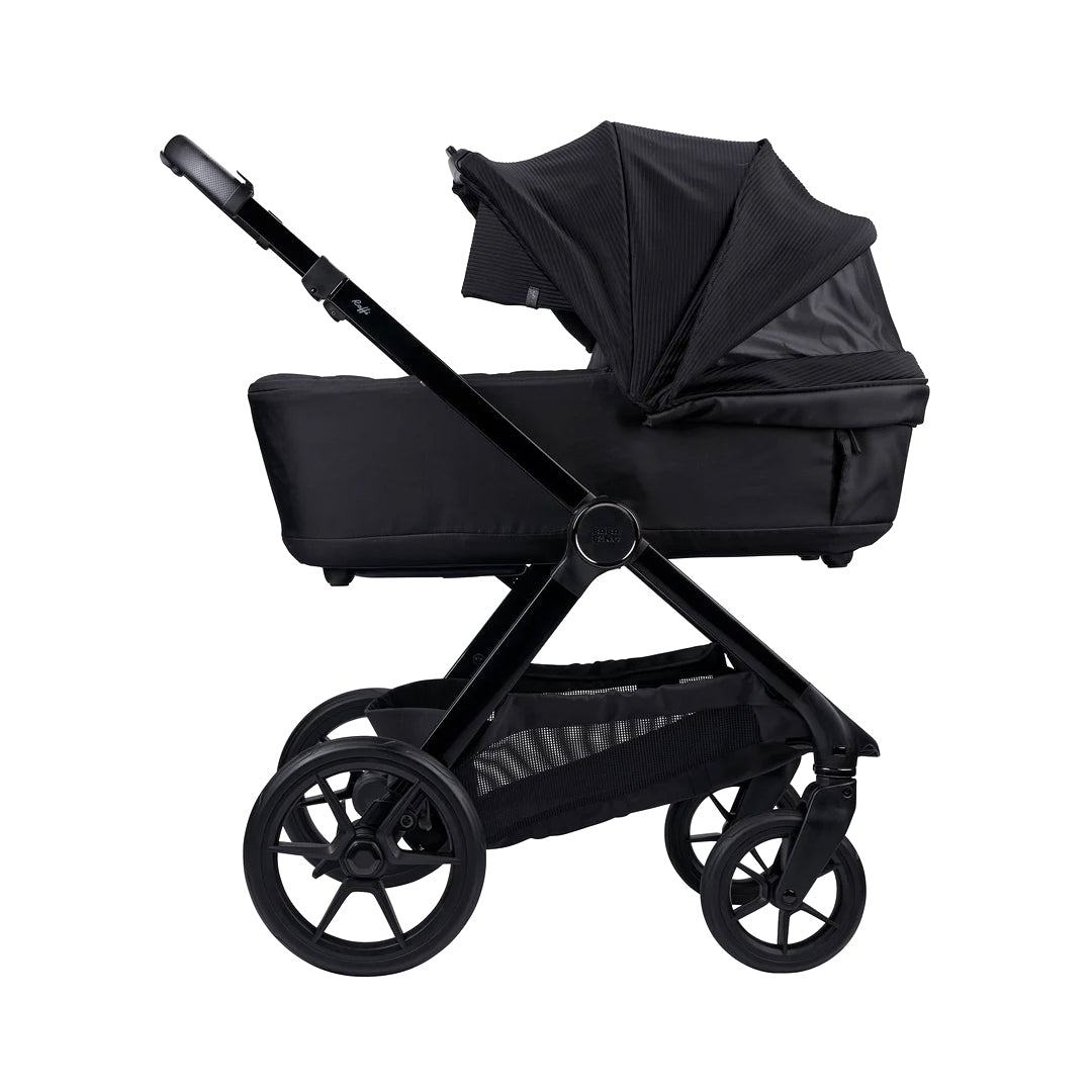 Bababing Raffi MKII Pushchair & Carrycot - Satin Black-Stroller Bundles-Satin Black- | Natural Baby Shower