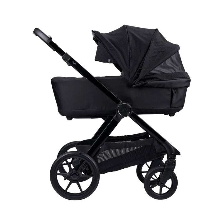 Bababing Raffi MKII Pushchair & Carrycot - Satin Black-Stroller Bundles-Satin Black- | Natural Baby Shower