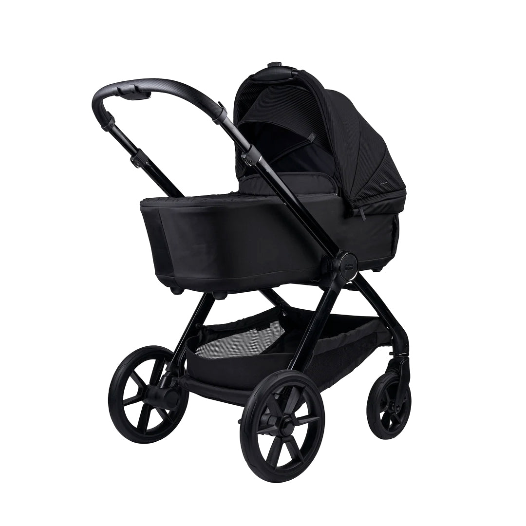 Bababing Raffi MKII Pushchair & Carrycot - Satin Black-Stroller Bundles-Satin Black- | Natural Baby Shower
