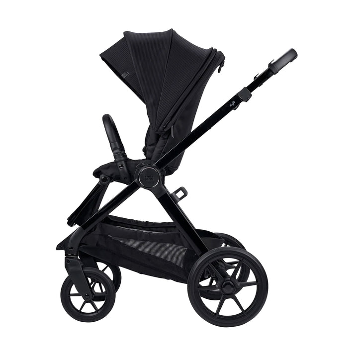 Bababing Raffi MKII Pushchair & Carrycot - Satin Black-Stroller Bundles-Satin Black- | Natural Baby Shower