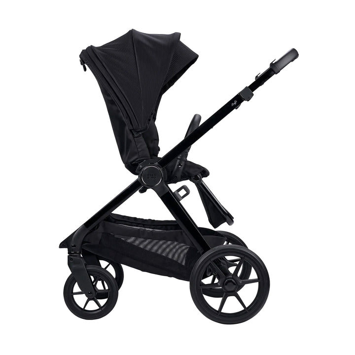 Bababing Raffi MKII Pushchair & Carrycot - Satin Black-Stroller Bundles-Satin Black- | Natural Baby Shower