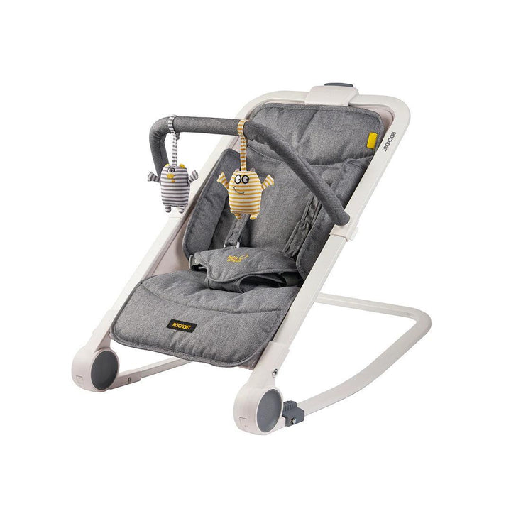 Bababing Rockout Baby Rocker - Grey Marl-Rockers-Grey Marl- | Natural Baby Shower