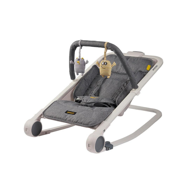 Bababing Rockout Baby Rocker - Grey Marl-Rockers-Grey Marl- | Natural Baby Shower