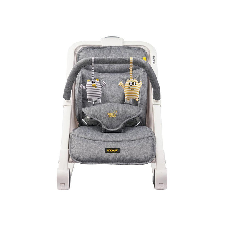 Bababing Rockout Baby Rocker - Grey Marl-Rockers-Grey Marl- | Natural Baby Shower