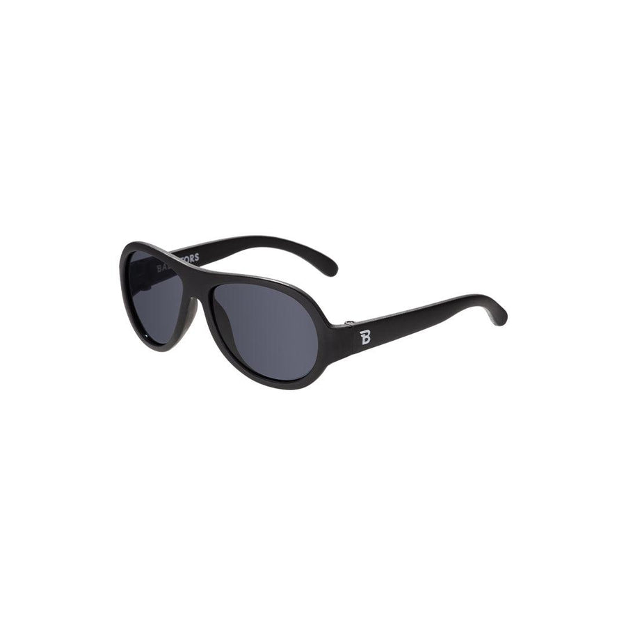 Babiators Original Aviator Sunglasses - Black Ops Black (2023)-Sunglasses-Black Ops Black-0-2y (Junior) | Natural Baby Shower